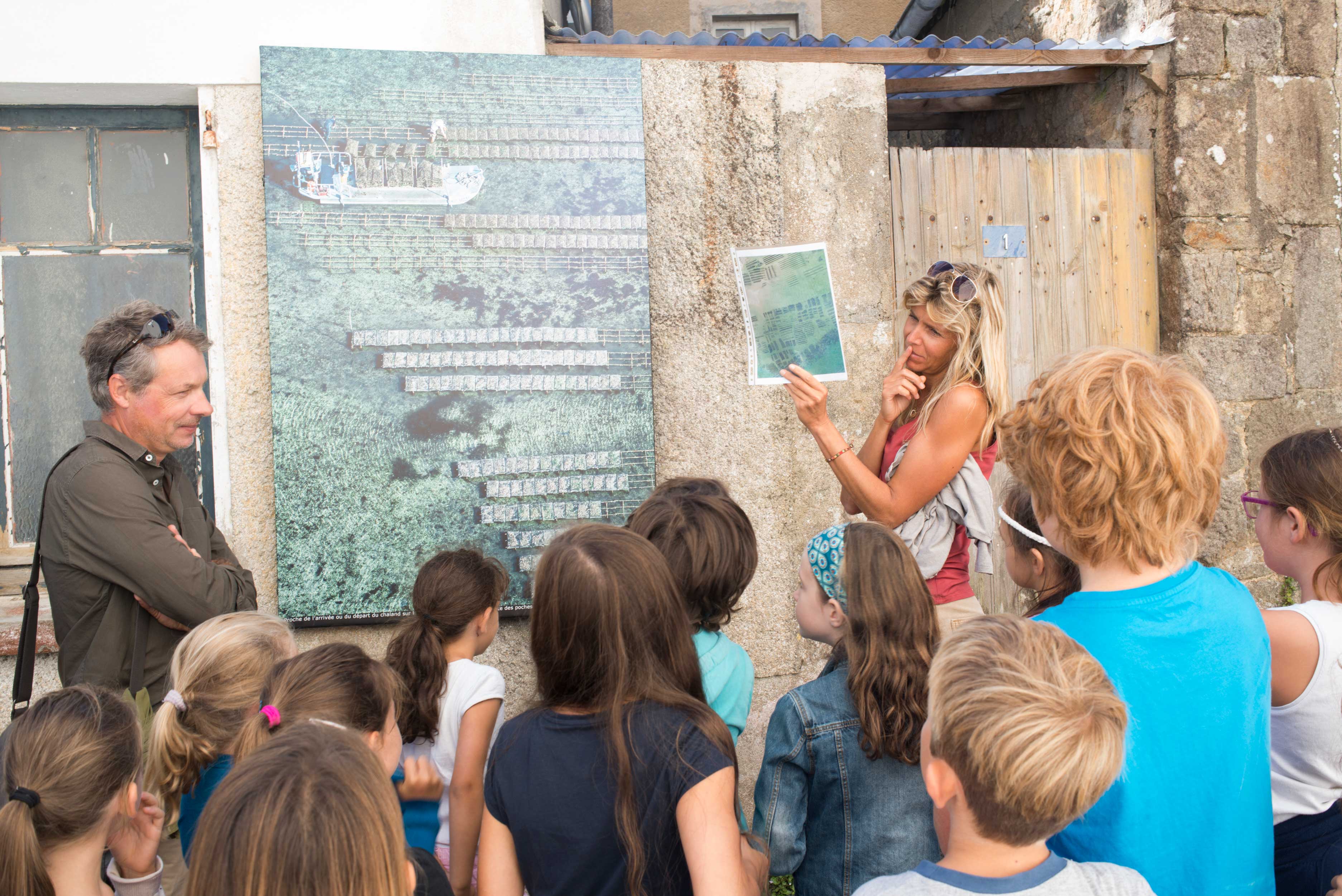 visites scolaire photographique à La trinité sur Mer 56