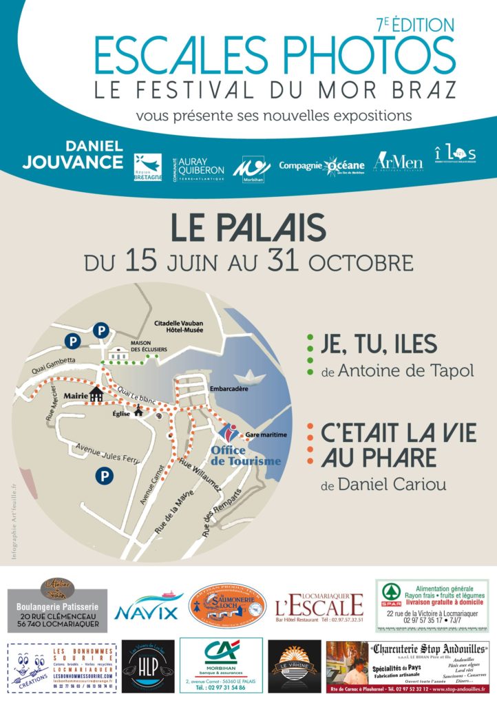 Circuit des expos photos à Le Palais Belle Île-en-Mer 56